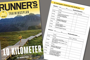 10 Kilometer unter 45 Minuten – 12-Wochen-Laufplan