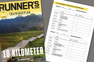 10 Kilometer unter 60 Minuten – 12-Wochen-Laufplan