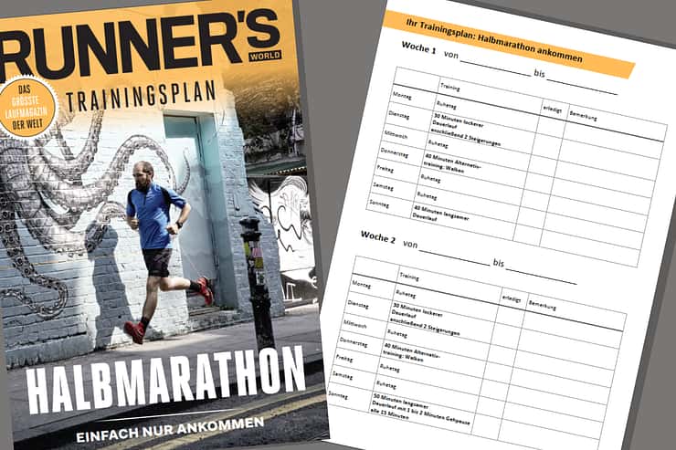 Halbmarathon schaffen – 12-Wochen-Laufplan
