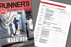 Marathon unter 3:00 Stunden – 12-Wochen-Laufplan