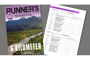 5 Kilometer unter 15:00 Minuten – 8-Wochen-Laufplan